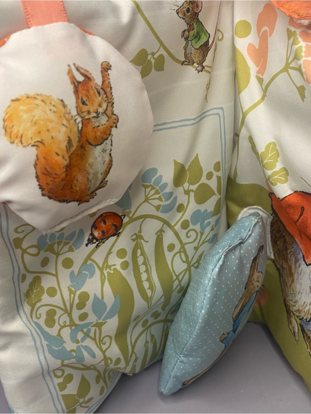 Peter Rabbit Plush Soft Activity Book - Orange Trim - Picture 6 of 15